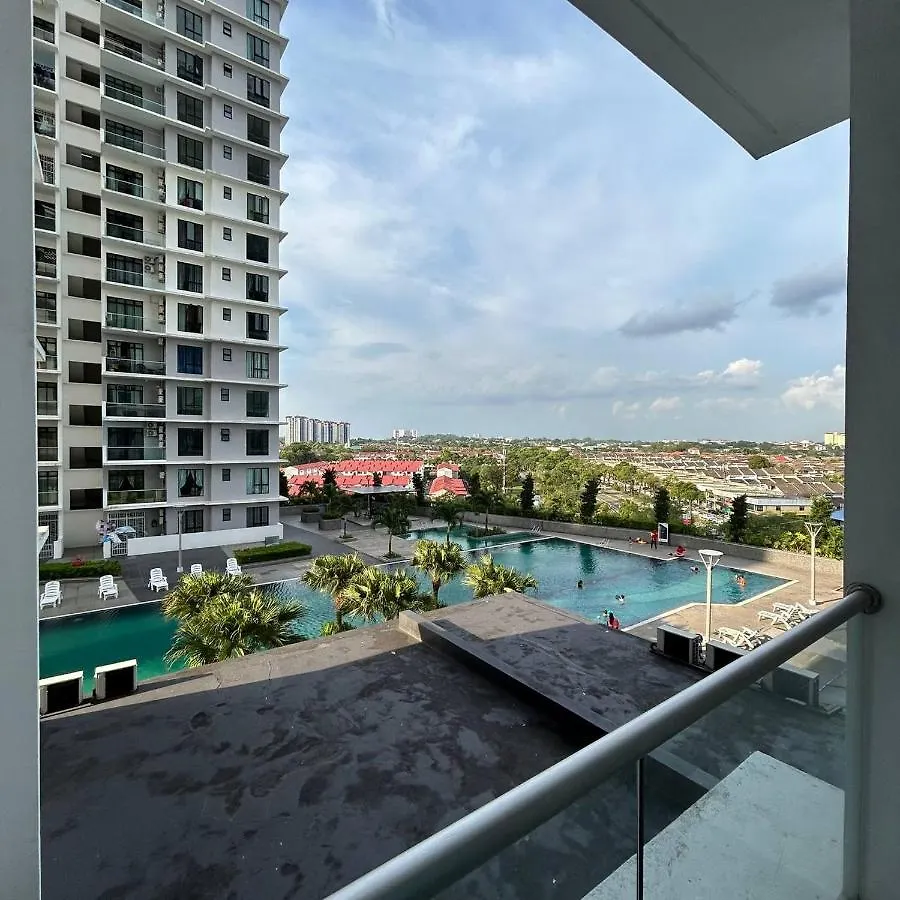 Paradigm Mall 1Br-Poolview-Netflix-Wifi By Jb Relax Homestay Johor Bahru Apartment